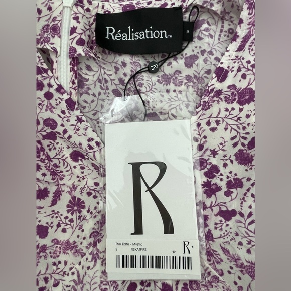 Realisation Par The Kate dress in mystic purple NWT - Picture 8 of 10
